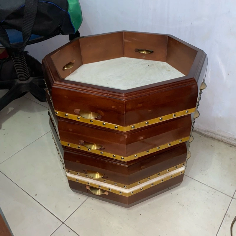 Bass Hadroh Segi 8 Motif Natural Ukuran 50 cm (Free Tas)