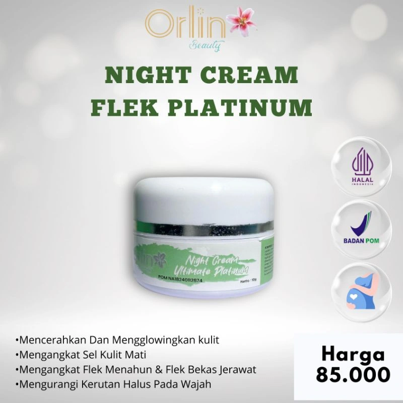 NIGHT CREAM FLEK ORLIN BEAUTY