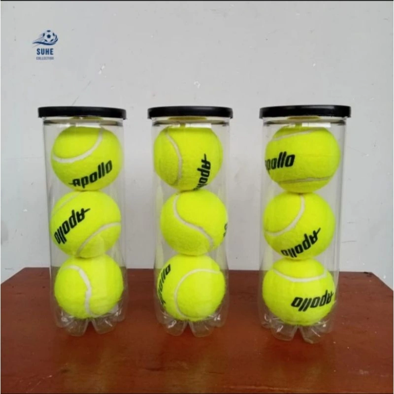 Bola Tenis / Bola Kasti / Tennis Apollo Kemasan Tabung 1 Pack Isi 3 Bola