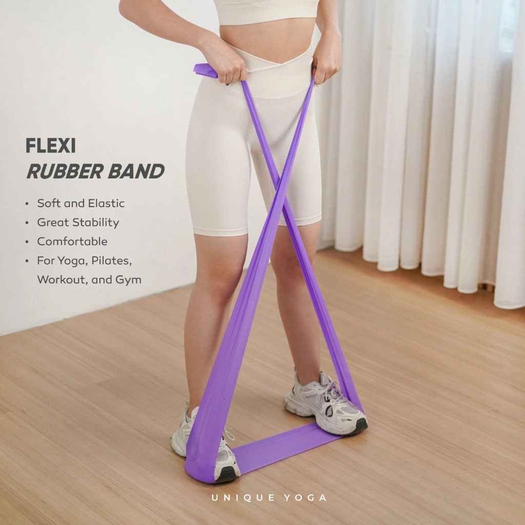 Strap Yoga Murah / Elastis Band / Belt Karet / Strap Yoga Karet / Resistance Elastis Band Yoga / Flexi Band Yoga / Elastis Latex / Exercise Strap Yoga / Resistance Band Yoga Pilates / Yoga Strap / Belt Yoga