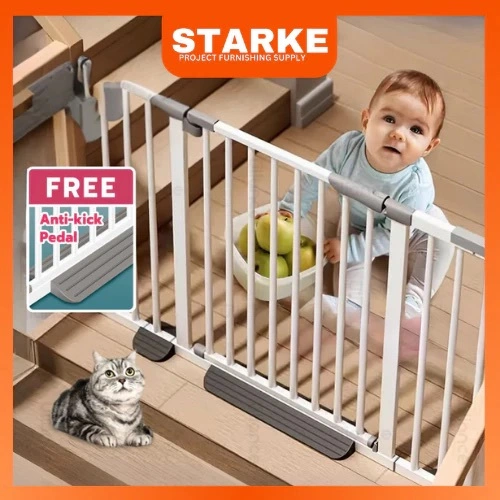 STARKE Baby Safety Gate Pagar Pintu Bayi Penghalang Pintu Bayi Pagar Tangga Bayi Pagar Pengaman Bayi Pintu Tangga Pengaman Anak