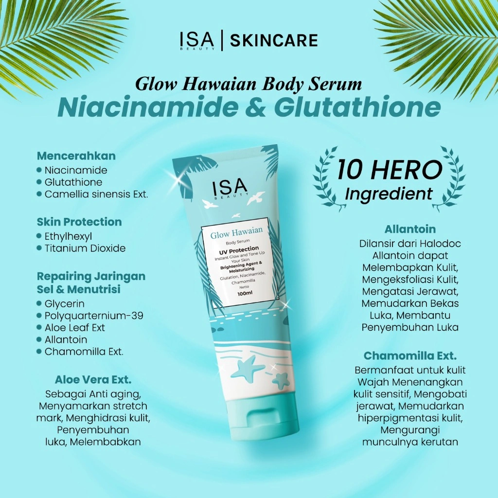 INFUSED TONE UP with Niacinamide - Brightening Body serum With UV Protection