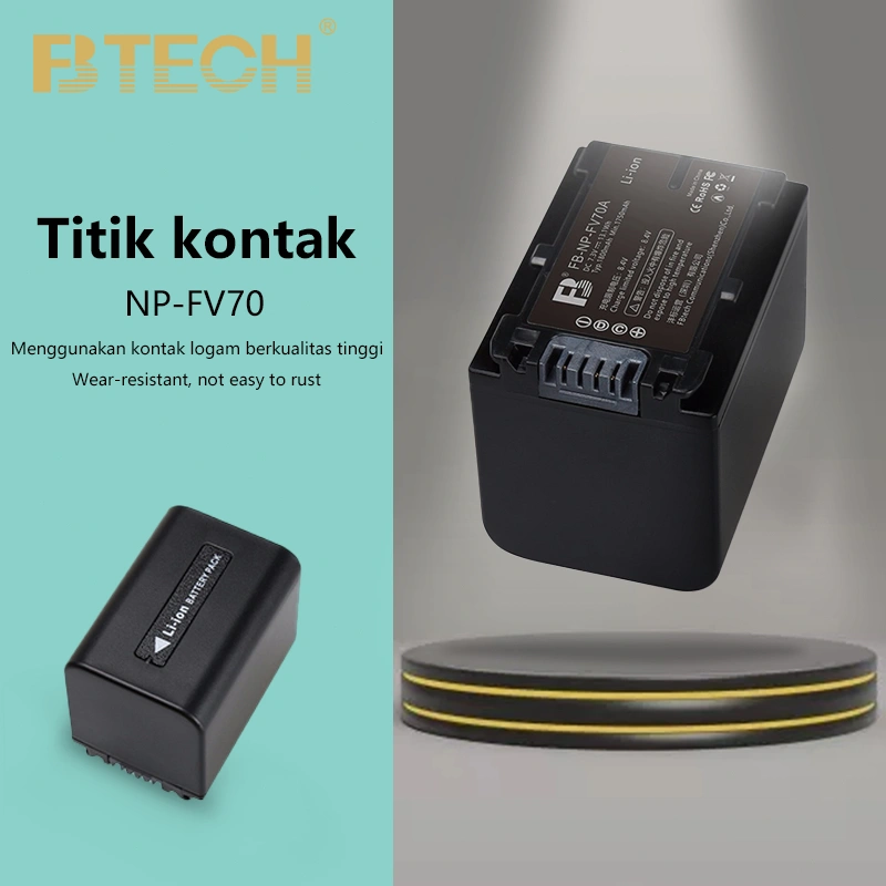 FB Baterai NP-FV70 for Sony FDR-AX700 HDR-CX450 AX60 AX40 AXP55 AX100E PJ675 DEV-50 kamera CX900