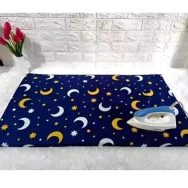 Alas Gosok Setrika Karpet Premium Tebal Anti Lengket 90 x 50 cm Daswol Anti Kempes