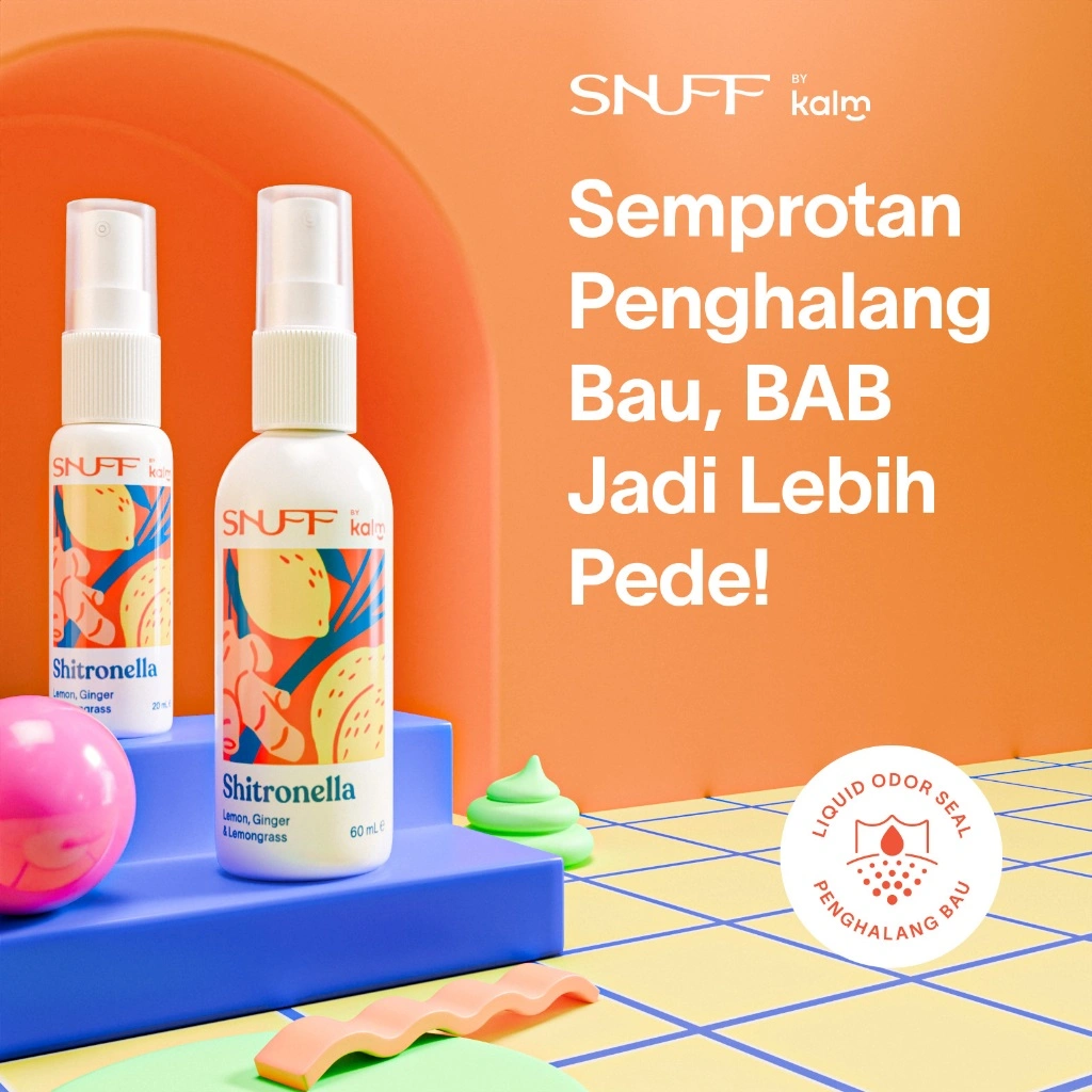 Snuff - Shitronella - Before-You-Poo Toilet Spray Pengharum Toilet Pra-BAB