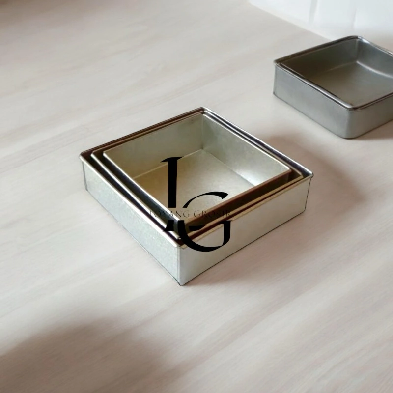 Loyang kotak tinggi 7 cm galvalum dan almunium murah