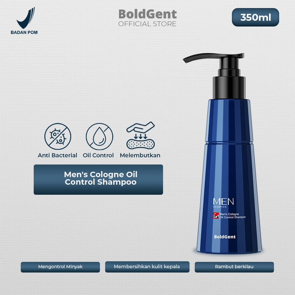 BOLDGENT Men's Cologne Hair Fall Treatment Shampoo Oil Control Anti Dandruff
