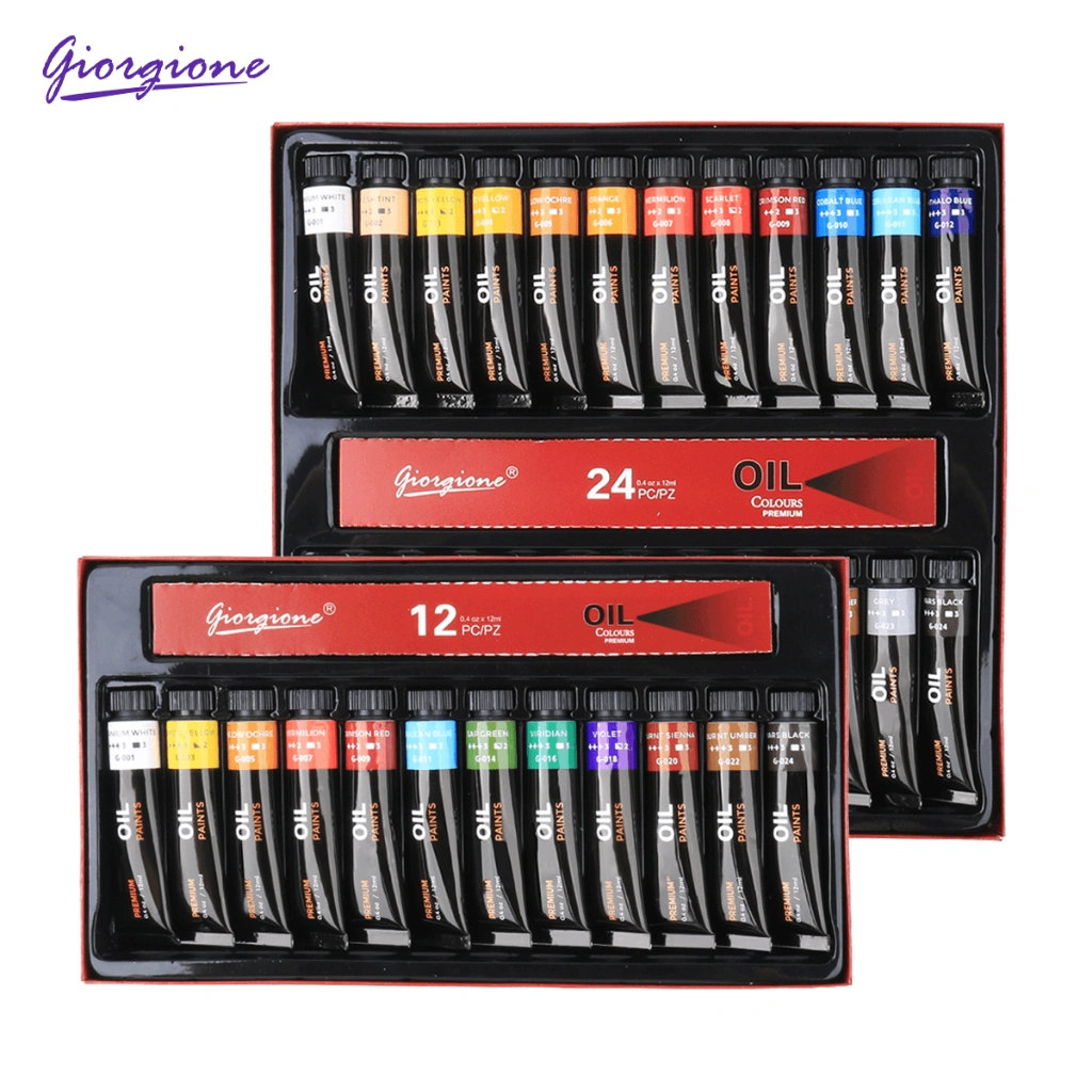 Giorgione Cat Minyak Set Lukisan Oil Paint 12ml OL
