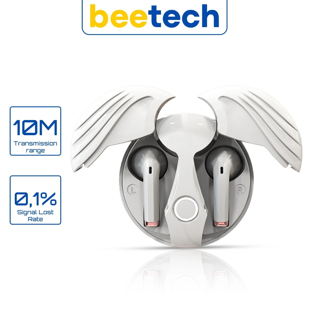 Beetech True Wireless Bluetooth TWS Angle Wings V80 Headset Bluetooth