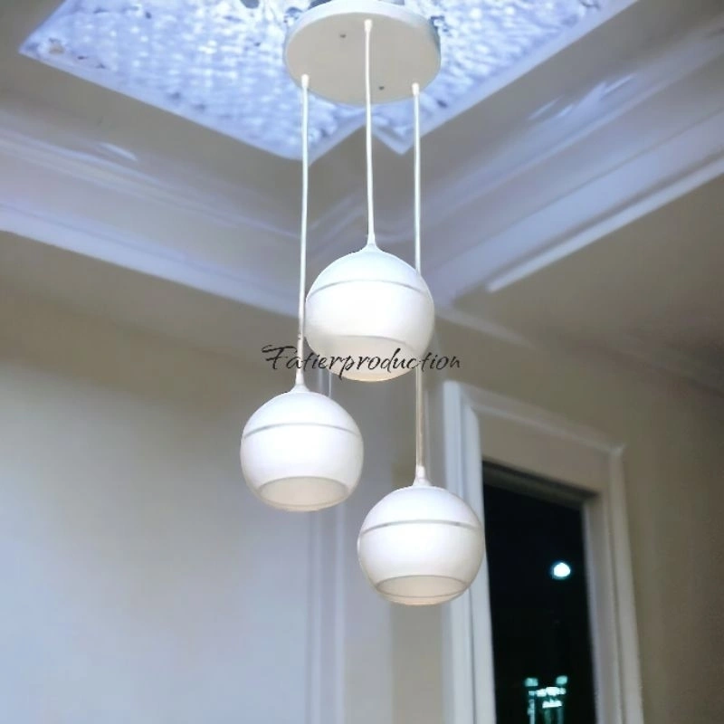 Lampu Gantung Lampu bola lampu Hias Plafon isi 3 Free bolham