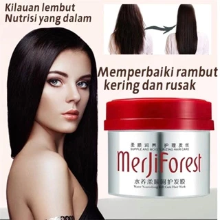 Masker Rambut Kondisioner Tanpa Bilas Melembapkan dan Melembutkan Menghaluskan Rambut Kusut