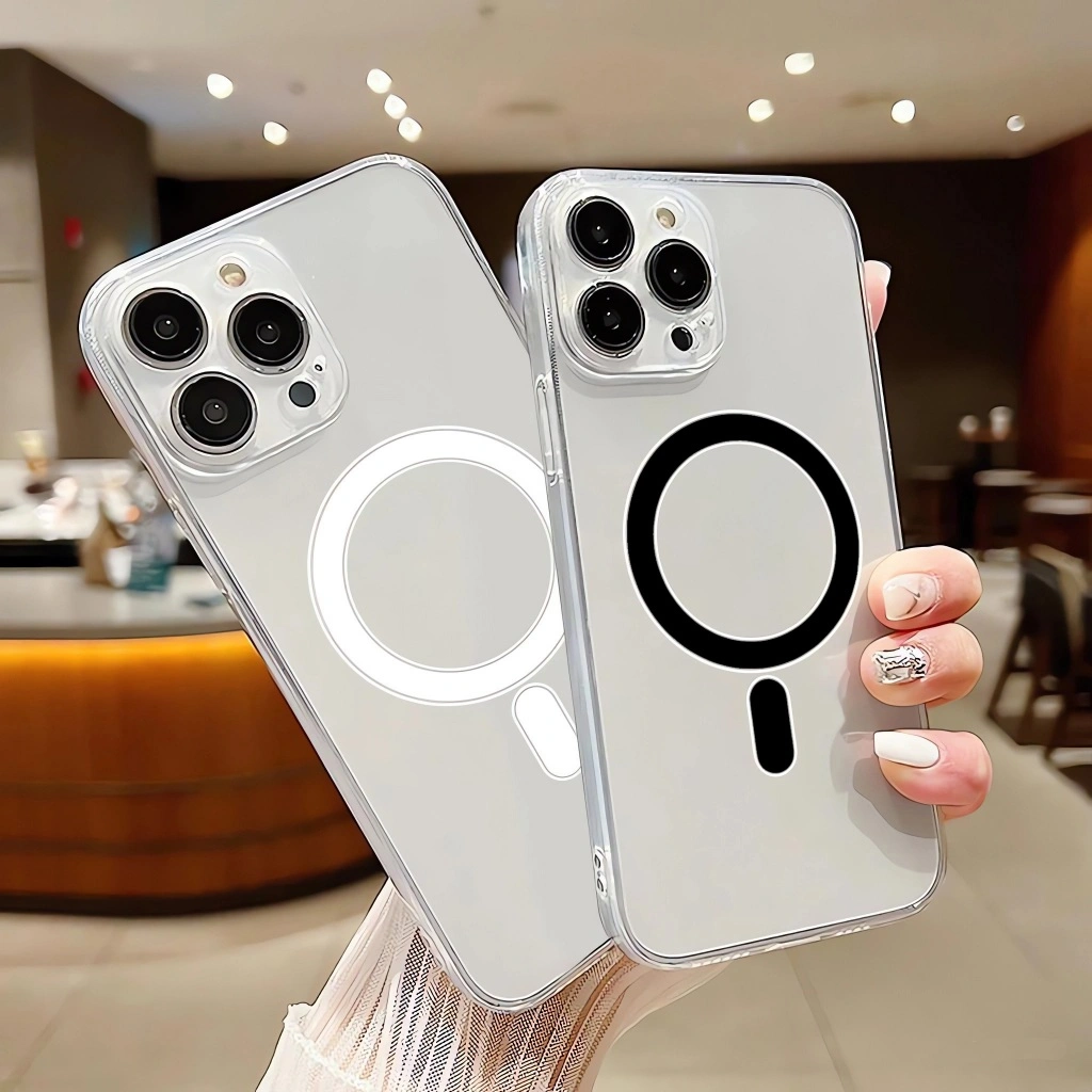 CC-02 Softcase Sillikon Clear Case Bening Casing Cocok Untuk Type Hp iPhone 7 8 PLUS XR X XS MAX 11 12 13 14+ 14 Plus Pro Max iPhone 11 Pro MOTIF MAGSAFE Case Lentur