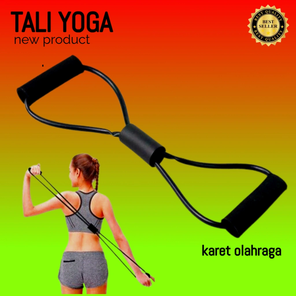 { OMG } TALI YOGA ELASTIS ALAT OLAHRAGA ELASTIC BAND FITNESS GYM / TALI YOGA BAHAN KARET UNTUK LENGAN KEBUNGARAN LATIHAN FILATES Tali Yoga Tali Streching Yoga GYM Fitness Wanita Tali Yoga HIGH QUALITY
