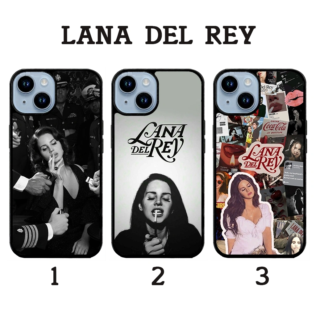 Lana Del Rey - Softcase Glossy (BERGARANSI) Iphone samsung xiaomi redmi oppo vivo realme (Case Casing hp)