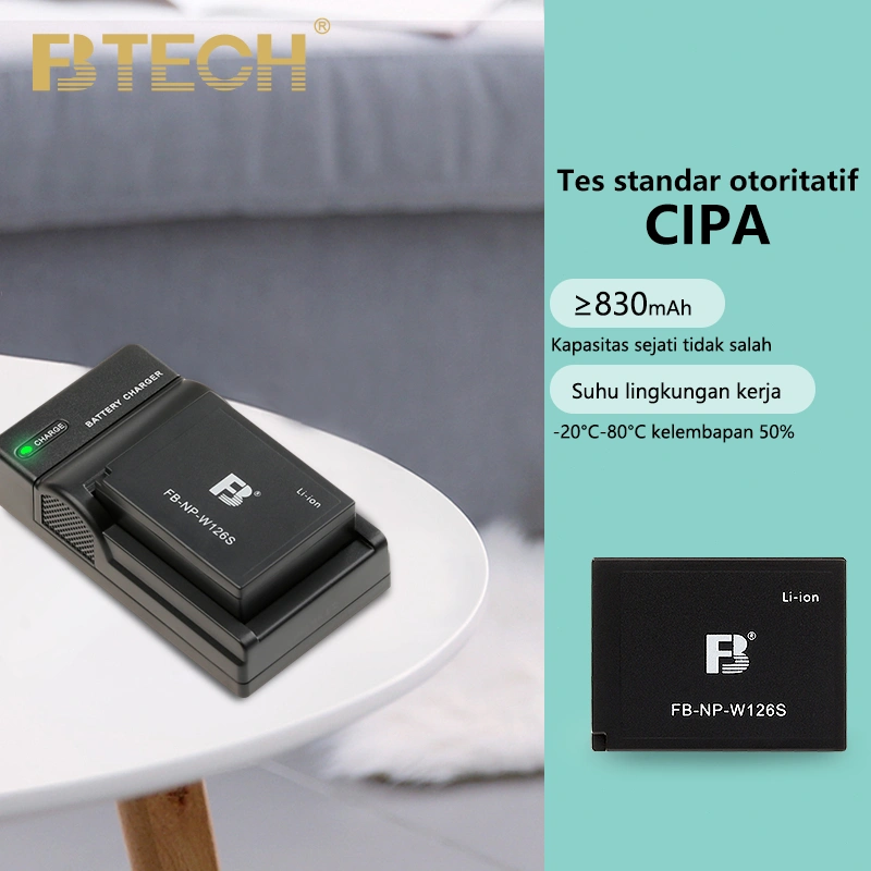 BTECH NP-W126S for Fujifilm kamera Baterai  Charger XM1 XT3 XPRO2 XPRO3 XT30 XT20 XT10 X100V XT200 X100 XE2