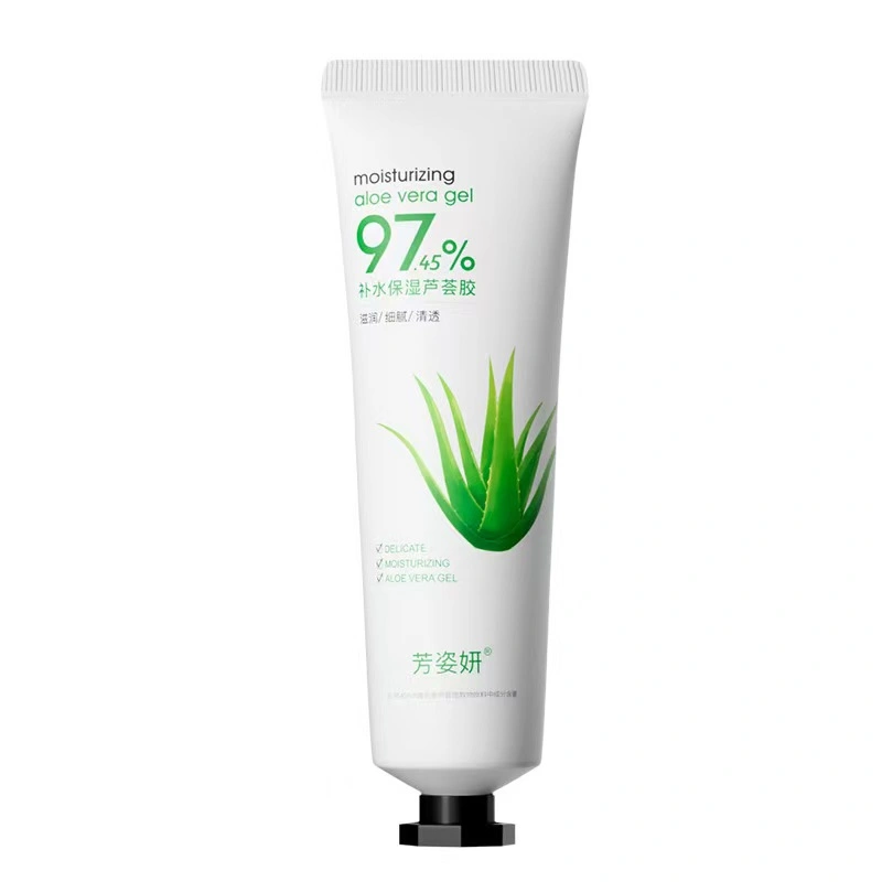 Pelembab gel lidah buaya 30g Memudarkan bekas jerawat Hydrating Moisturizing Aloe Vera Gel Repair Skin