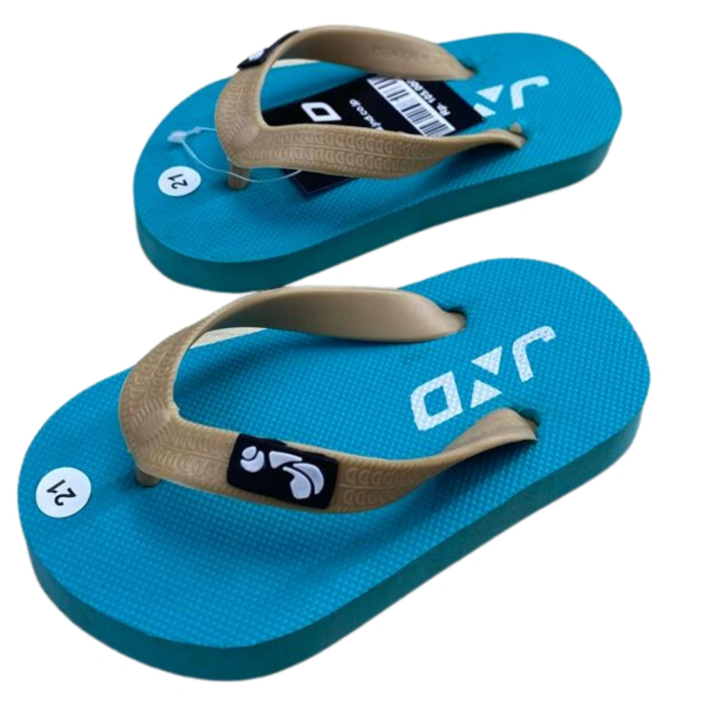 JND - Sandal Jepit Anak Balita Usia 1 Tahun sampai 5 Tahun Mix Warna Cream