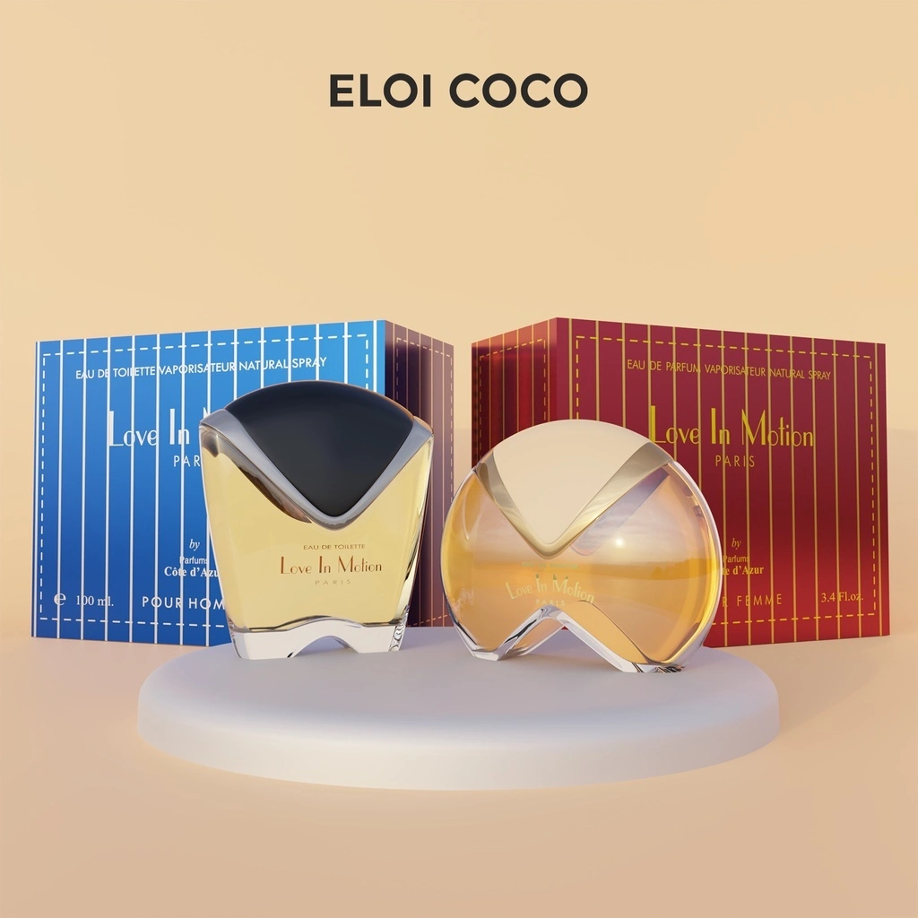 Bundle Eloi Coco -  [The "Power Couple" Vibe] Love in Motion Classic Woman & Man Eau de Parfum 100ml