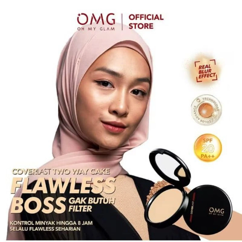 FELIZ - OMG Coverlast TWO WAY CAKE 12 g Oh My Glam Oil Control