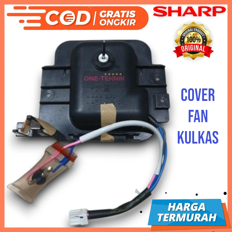 COVER FAN KULKAS SHARP ORIGINAL