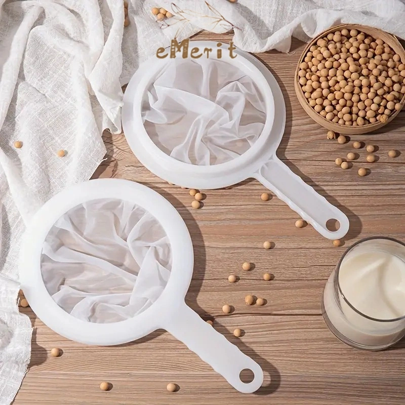 Filter Saringan Mesh Kain Nylon100 mesh kopi susu kacang kedelai pudding teh jus / Saringan Kopi Makanan Minuman