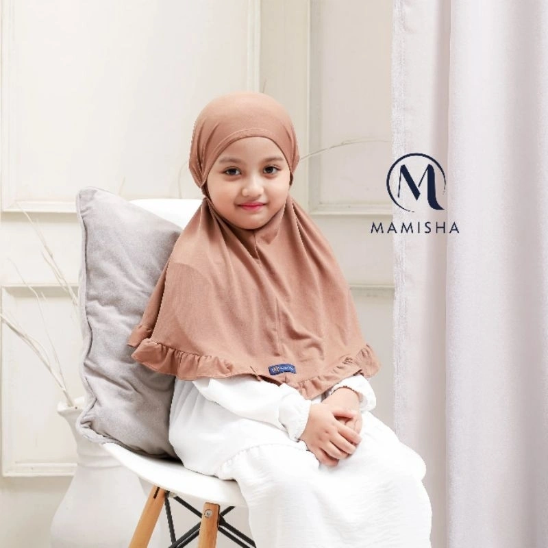Mamisha - Liora Jilbab Anak Sekolah SD Jersey Premium
