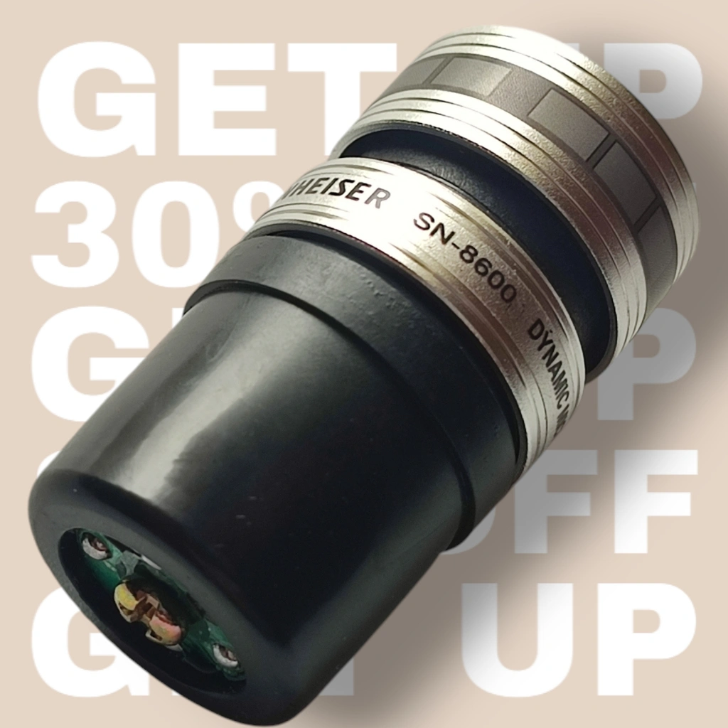 SPOOL SENNHEISER SN 8600 DYNAMIC MICROPHONE REPLACEMENT CARTRIDGE FOR WIRED OR WIRELESS MICROPHONE CAPSULE SUPERCARDIOID MIC SPARE PART
