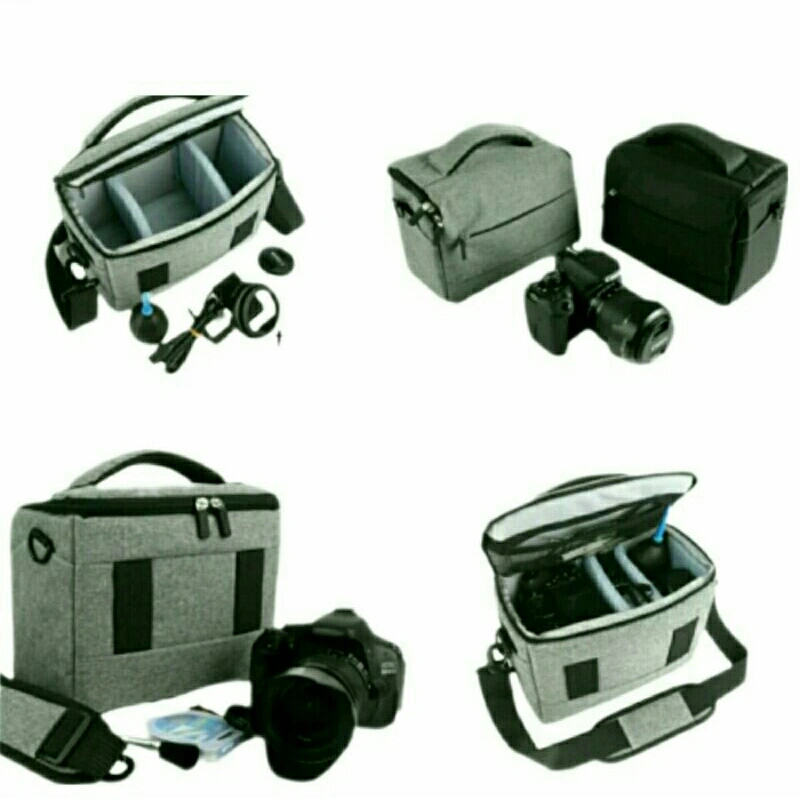 TAS KAMERA TERMURAH SE INDONESIA  DSLR SELEMPANG NIKON CANON SONY  LUMIX POLOS BAHAN KAMPAS BAHAN BIMO WATERPLOUPE  BAHAN CAMPAS SELEMPANG KAMERA