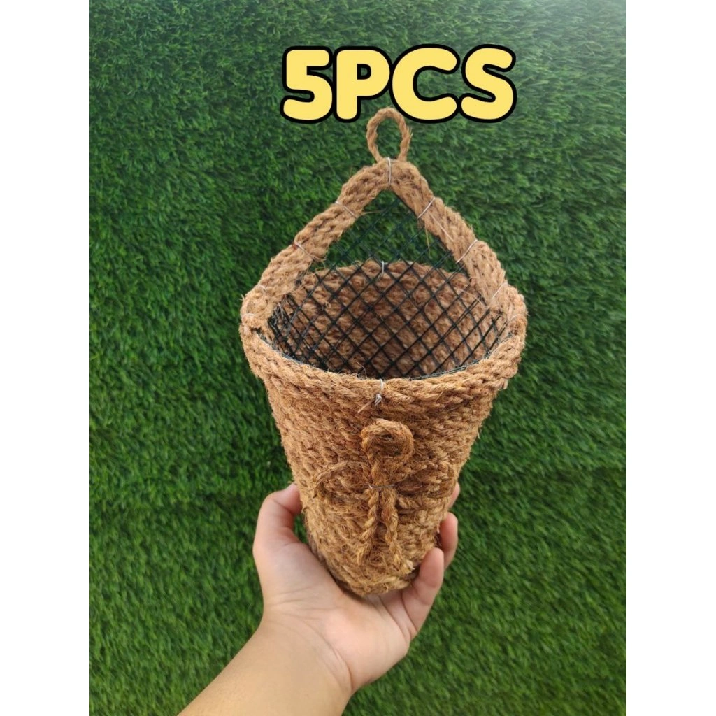 POT SABUT KELAPA, MEDIA TANAMAN, POT SABUT KELAPA KERUCUT TERMURAH POT BUNGA ANGGREK