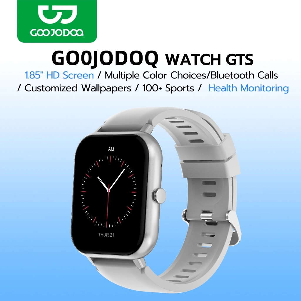 GOOJODOQ Genuine Smart Watch 2024 Touch Screen, health monitoring, phone connection to receive messages, make calls, waterproof