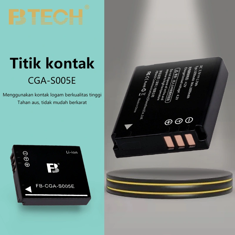 FB Charger for Panasonic CGA-S005E Battery Kamera DMC FS1 FX01 DMC FX07 DMC FX8 FX9 DMC FX10 FX12