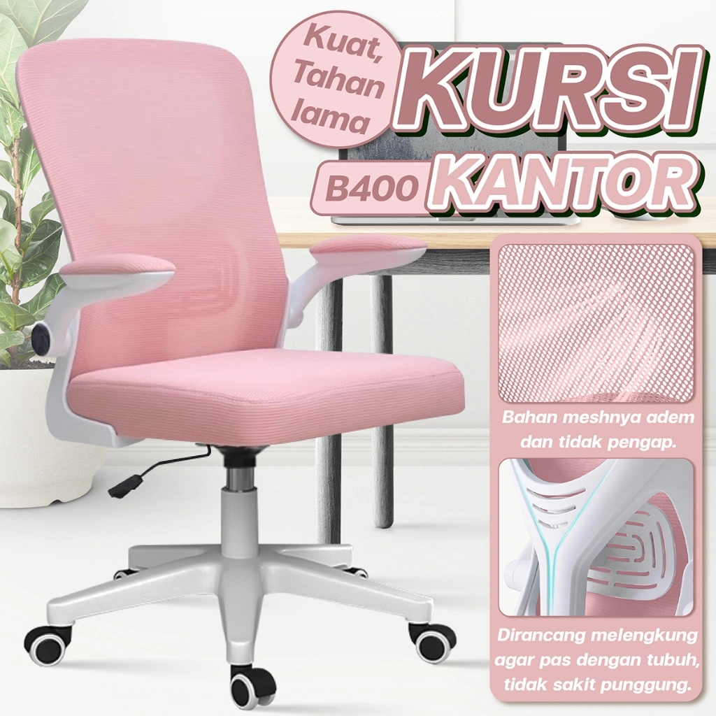 HTD Sport Kursi Kantor Kursi Kerja Office Chair Comfortable Minimalis Steel Kursi Gaming KUAT HINGGA 200KG