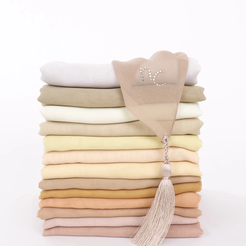 NADIYA - Everyday Scarf Square Paris Japan Tassel Premium