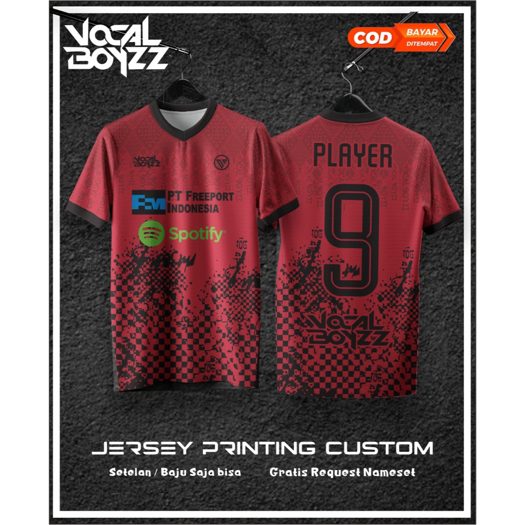 JERSEY FUTSAL / SEPAKBOLA PINK FANTA HITAM FREE CUSTOM NAMA NOMER PUNGGUNG LOGO NAMA TEAM FULL PRINTING