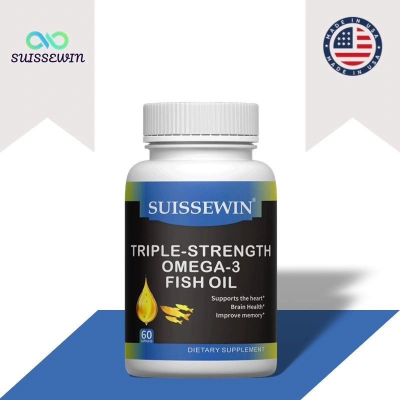 Minyak Ikan Triple Strength - Suplemen Omega-3 untuk Kesehatan Sendi dan Otak