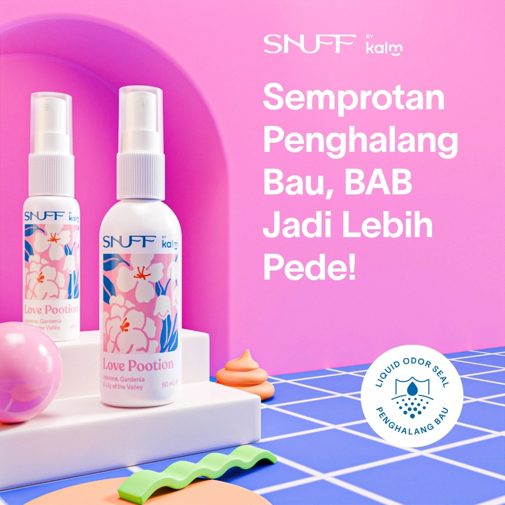 Snuff - Love Pootion - Before-You-Poo Toilet Spray Pengharum Toilet Pra-BAB