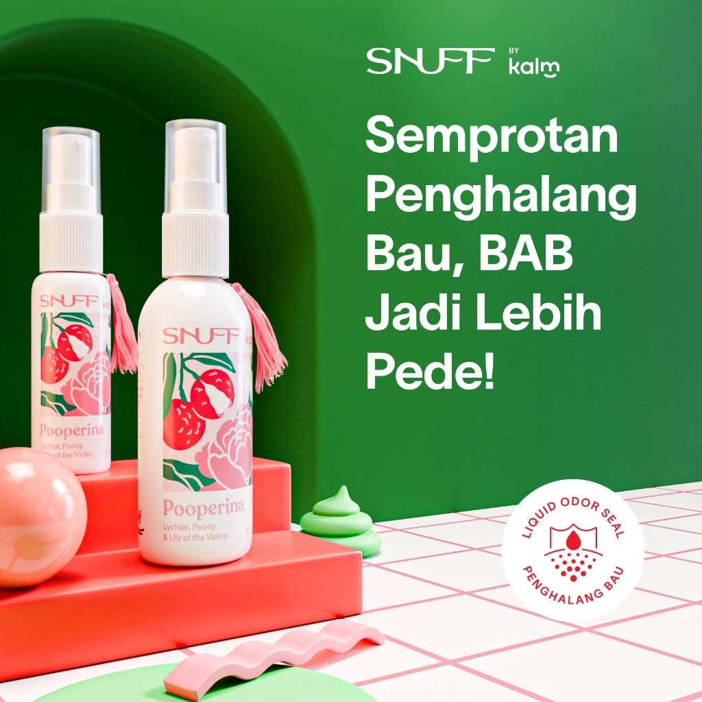 SNUFF by Kalm - Pooperina - Toilet Spray Pengharum Pra-BAB