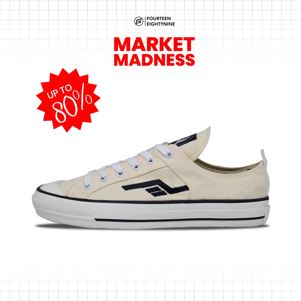 1489 - Novus Ivory Vulcanized Sepatu Skate - FE6