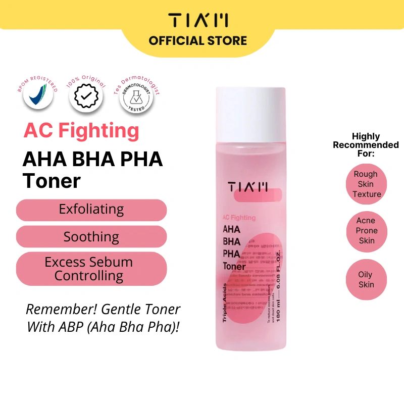 TIAM AC Fighting AHA BHA PHA Toner 180ml