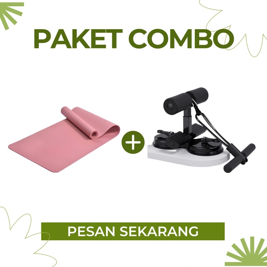ANEKA PERKASA COMBO Produk Lebih Hemat Matras Dan Alat Olahraga Sit Up