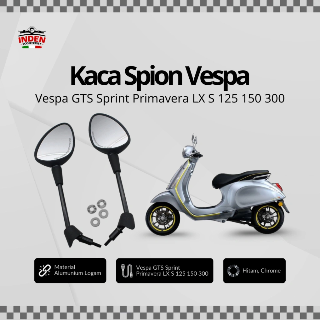Kaca Spion Vespa Sprint Primavera 150 Universal