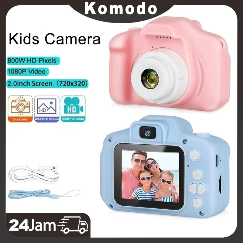 Camera digital camera mini kamera digital anak Toy Mainan Dapat Merekam Video USB 2.0 IPS 800W Piksel Mini Kids