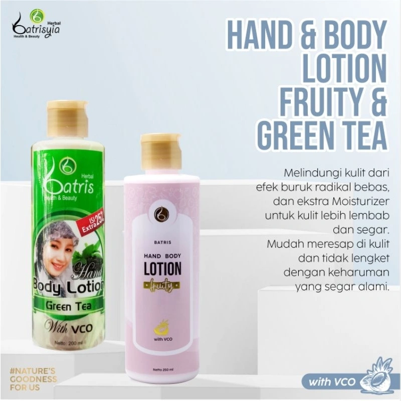 Batris Body Lotion Fruity with VCO
