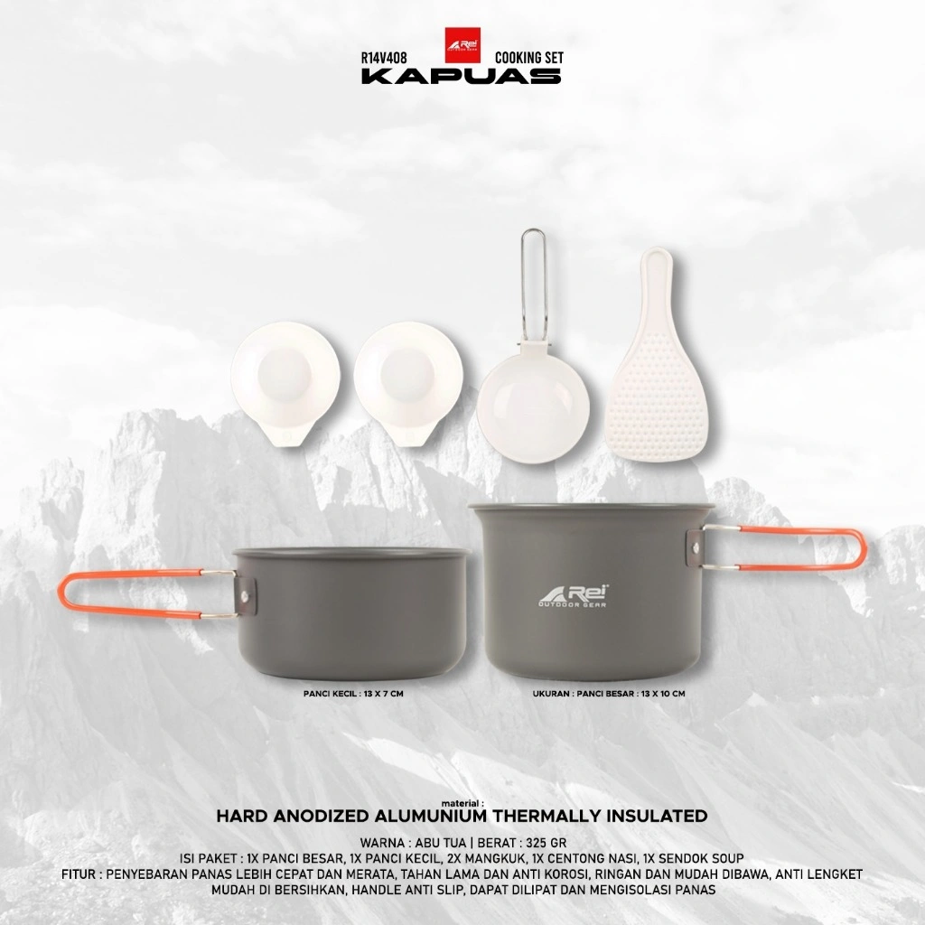 Cooking Set Kapuas Abutua Arei Outdoorgear