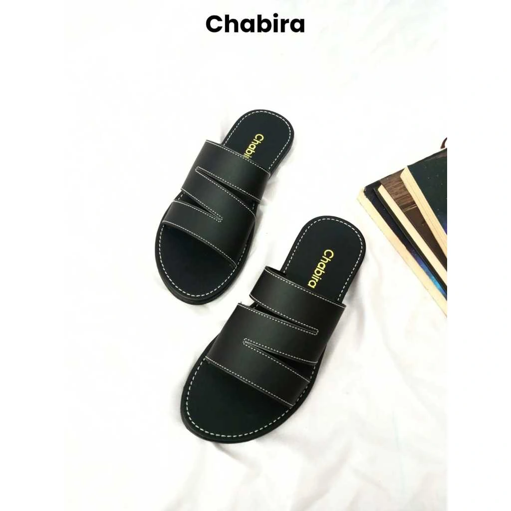 CHABIRA - Sandal Selop Wanita Terbaru Sendal Sintetis Sendal Slop Perempuan Empuk Simpel 2025
