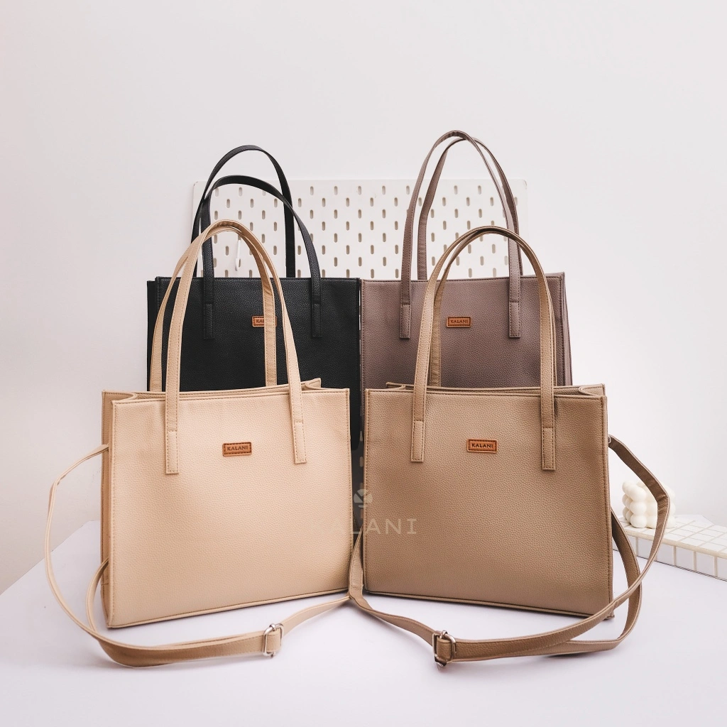 Kalani Bags Ellen Tote Bag Sling Bag Pu Leather