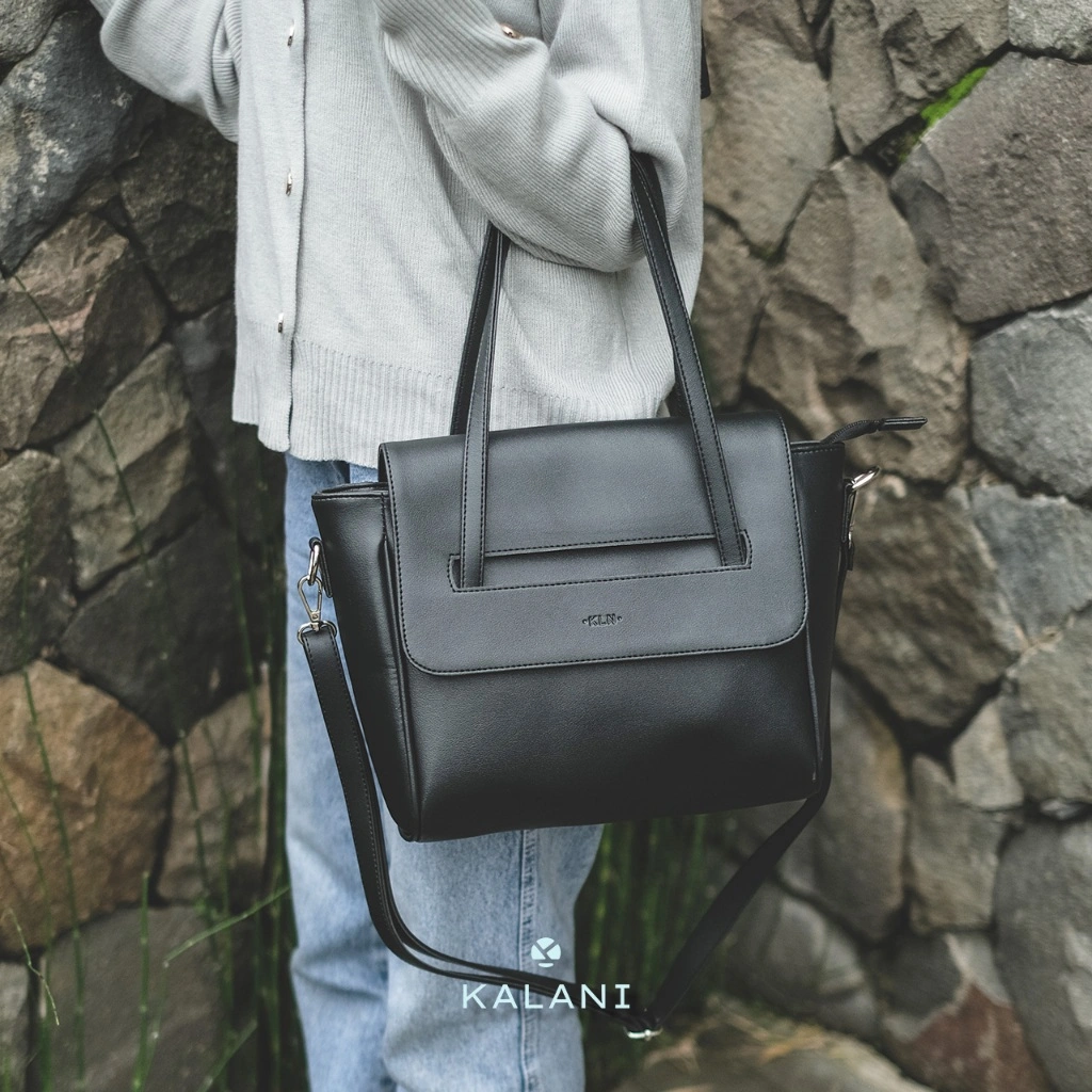 [KLN] Kalani Bags Lexie Series Tas Bahu Tote kalani tas selempang black,maroon,creamy,walnut dan mocca