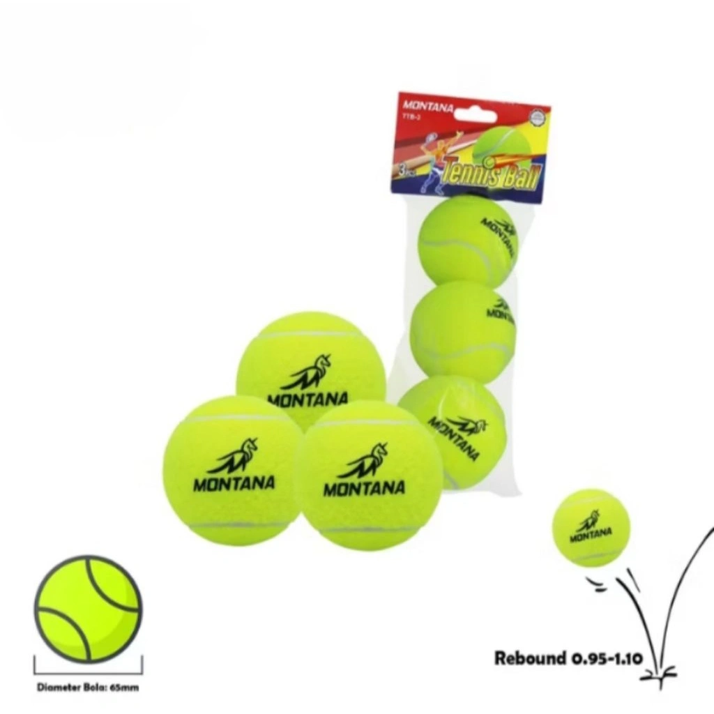 Bola Tenis / Bola Kasti / Tennis Ball Montana 1 Pack Isi 3 Bola