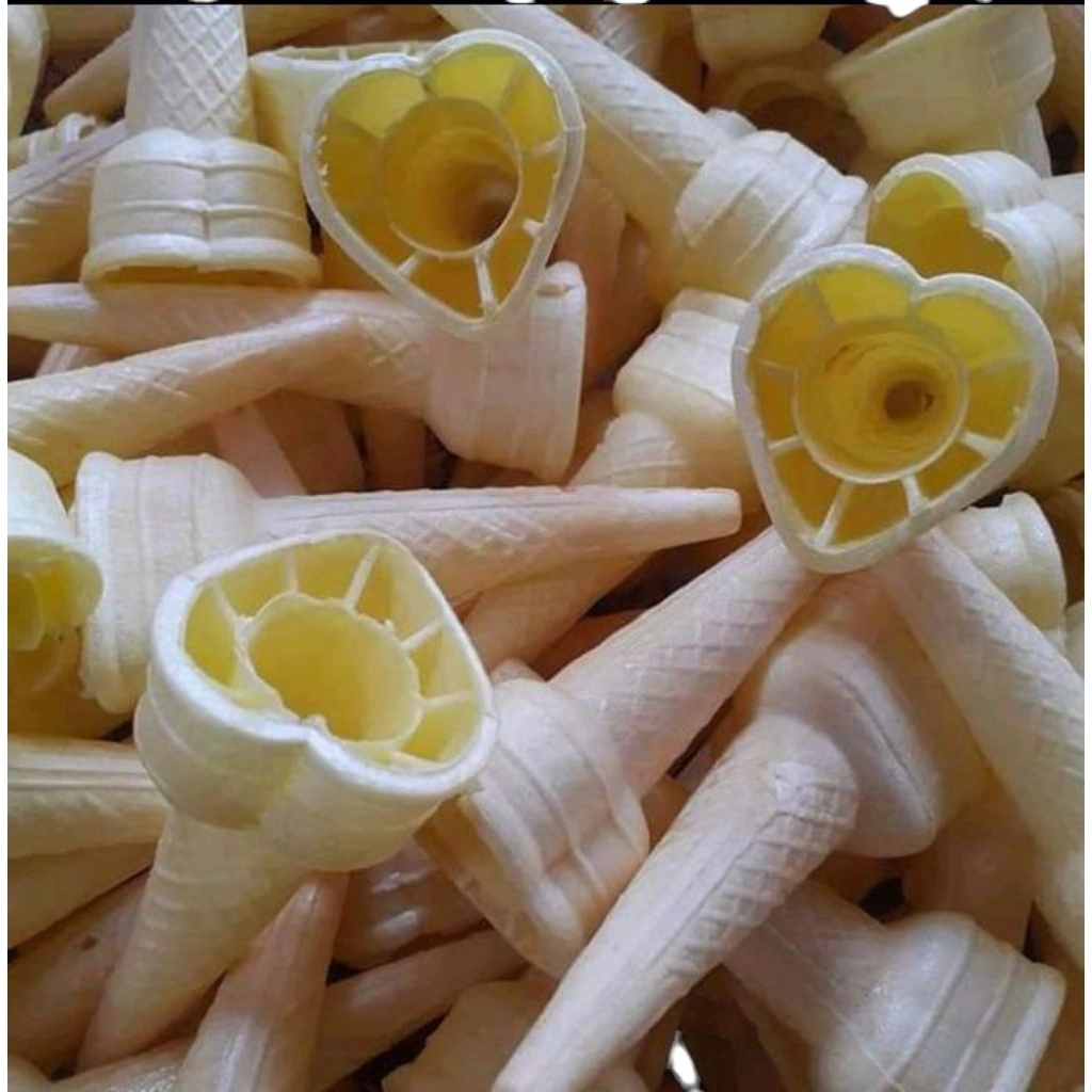 Soft Cone Corong Es Cream Motif Love 1 Pack isi 10