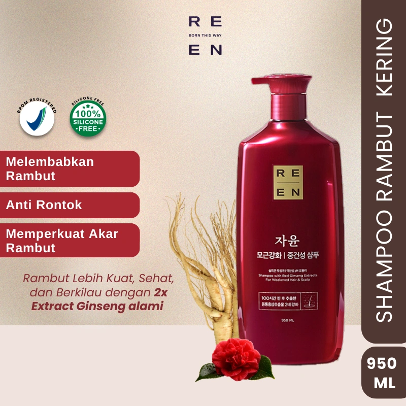 ReEn Jayun Secret Hair Strengthening Shampoo For Normal To Dry Hair
